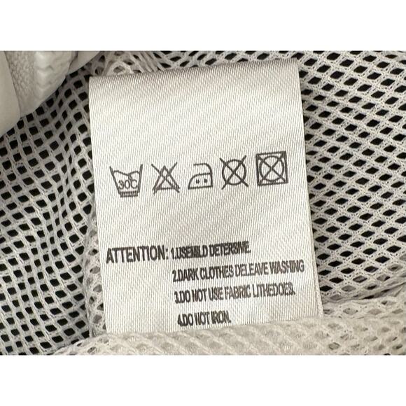 Nike Women’s Windbreaker Jacket White/Black Colorblock Size XL Windrunner - Picture 7 of 7